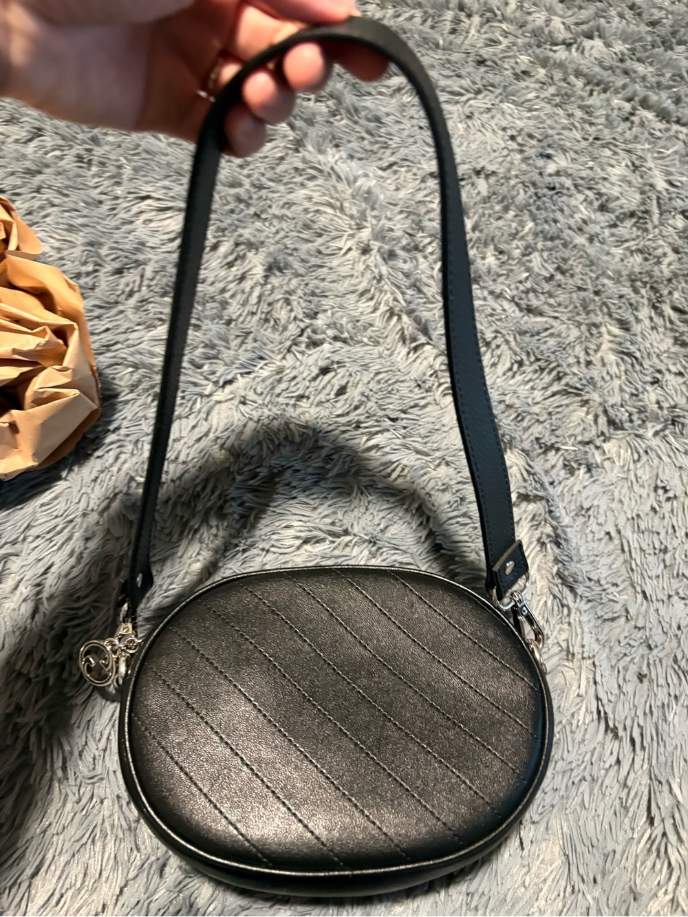 GUCCI Sakai Be Green Calfskin Diagonal Stitched Small Blondie Shoulder Bag - Picture 2 of 9